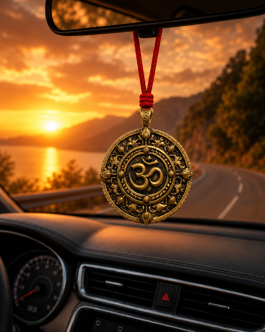 Om Mandala Car Hanging Pendant