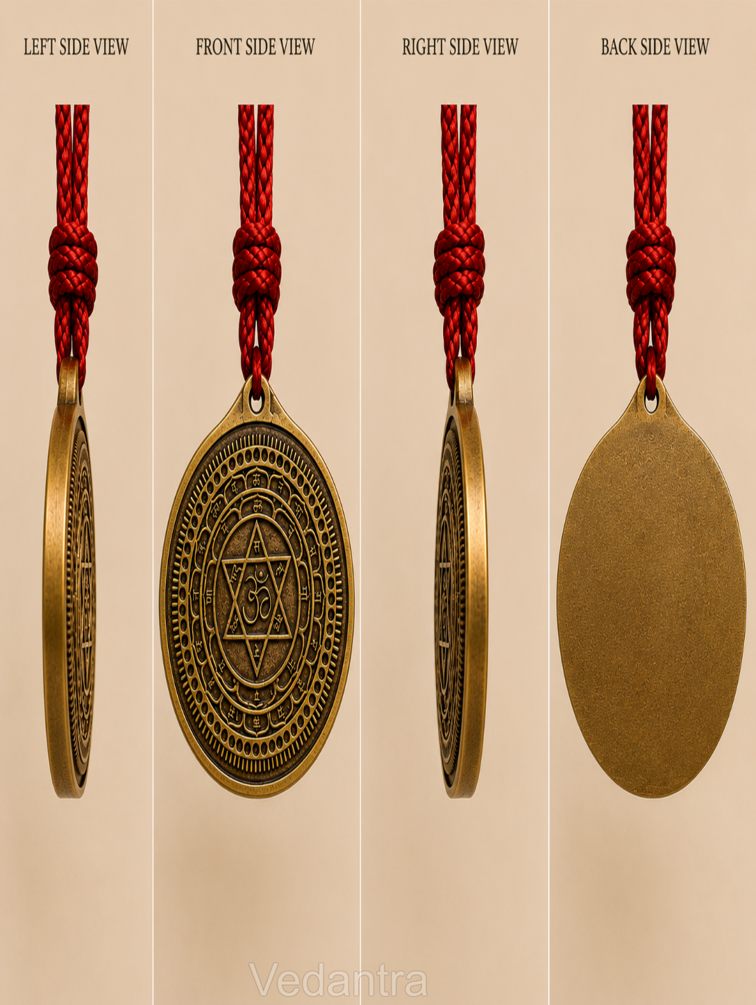 Shri Yantra om pendant-Vedantra