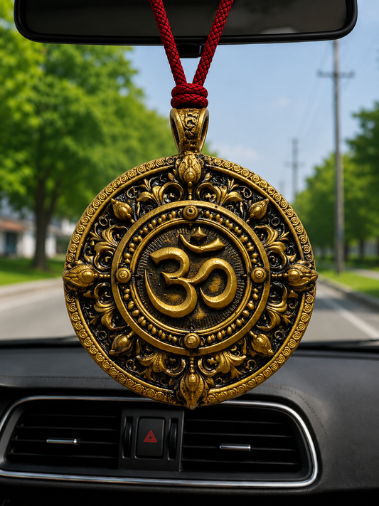 Om Mandala Car Hanging Pendant
