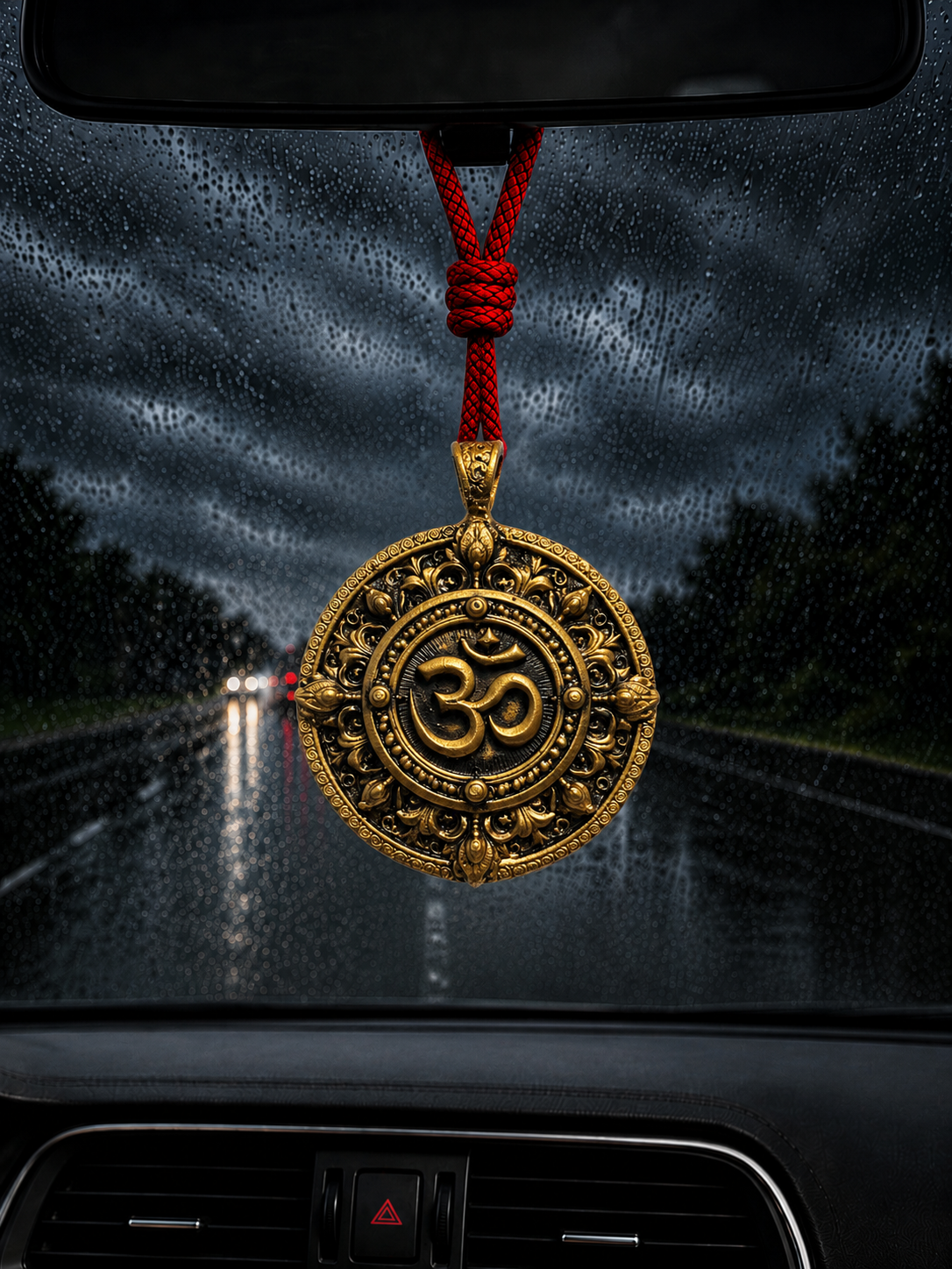 Om Mandala Car Hanging Pendant