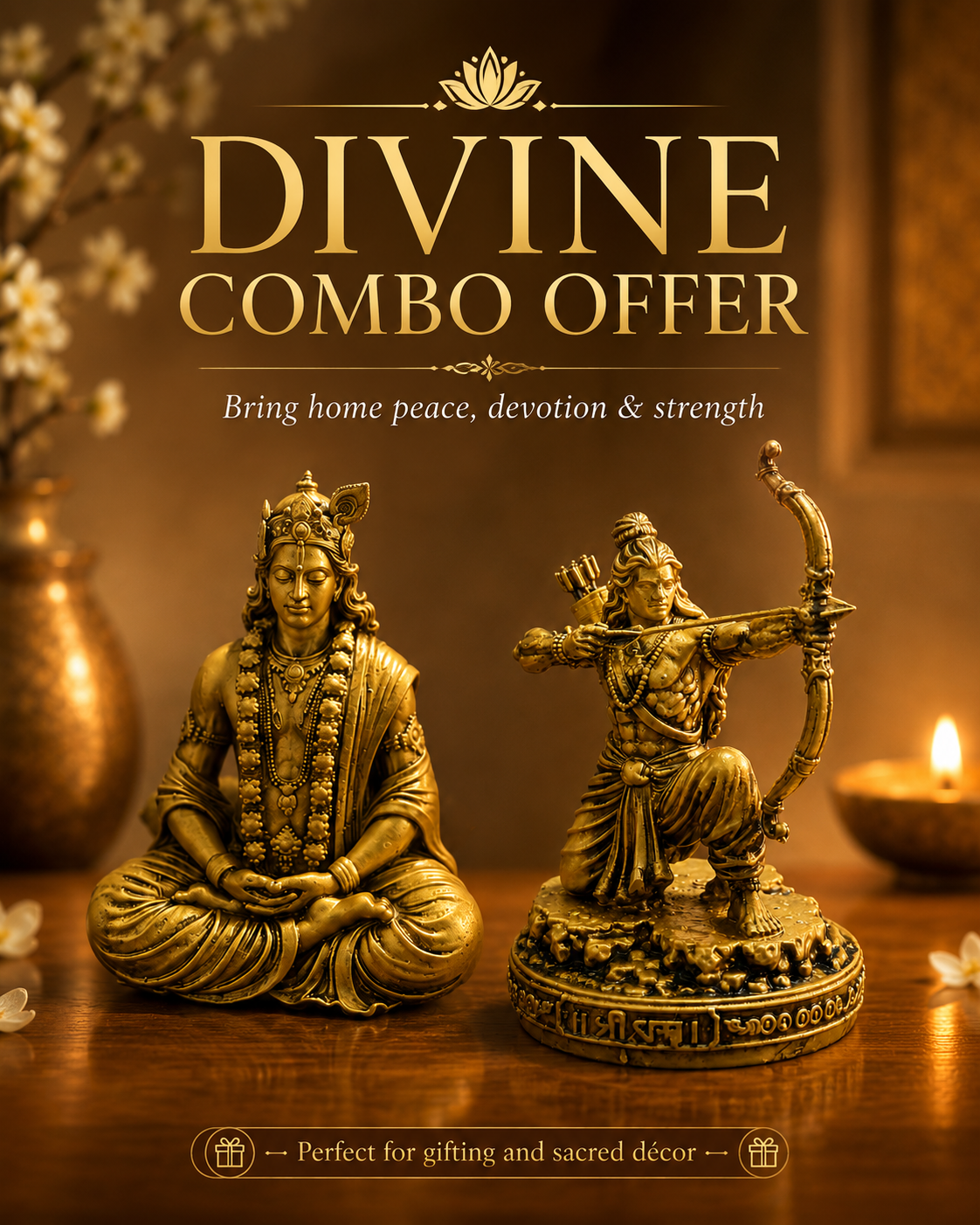Divine Combo Offer – Shri Krishna & Shri Ram