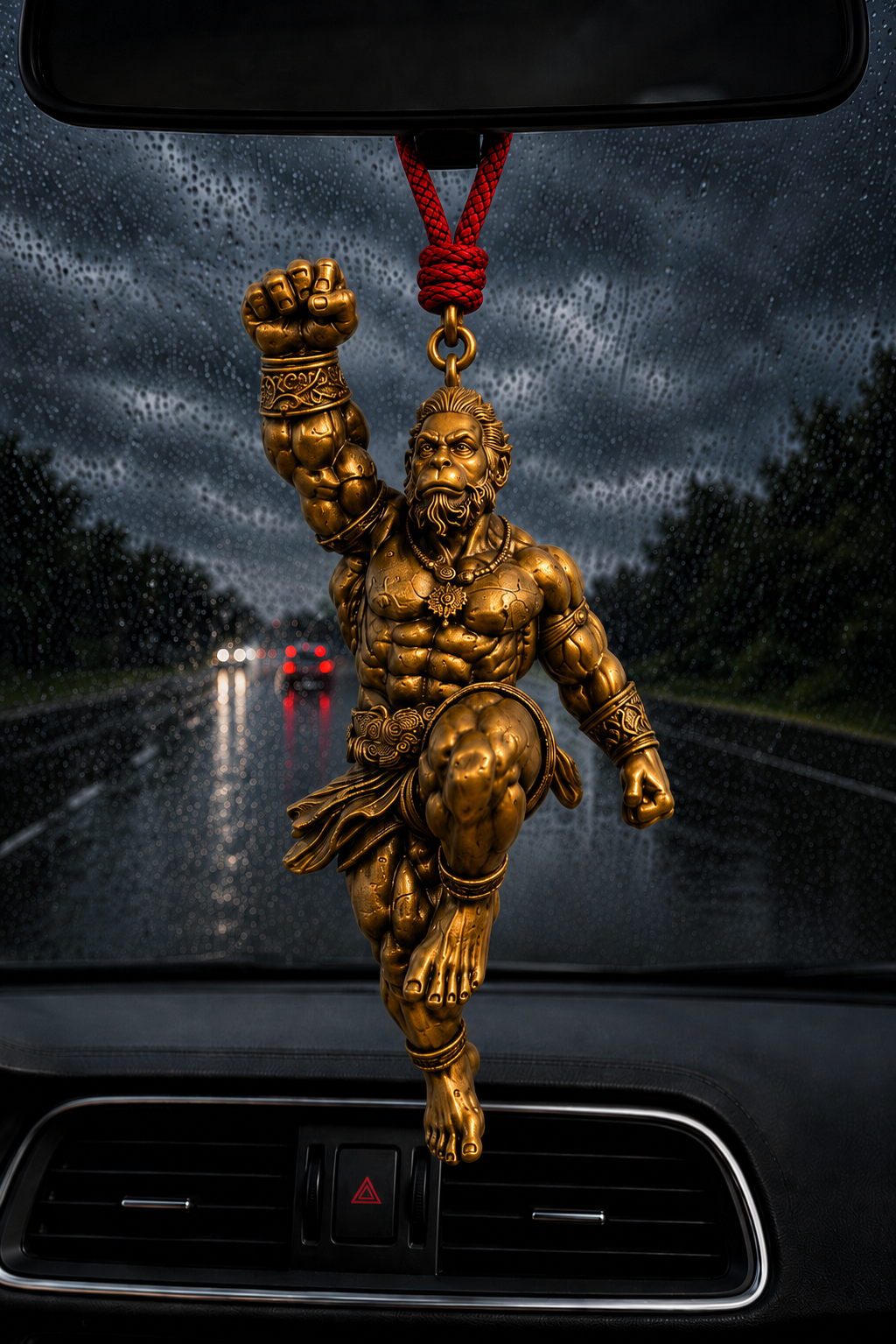 Veer Hanuman Pendant– Symbol of Strength, Protection & Fearless Energy