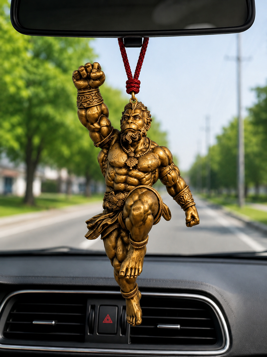 Veer Hanuman Pendant– Symbol of Strength, Protection & Fearless Energy