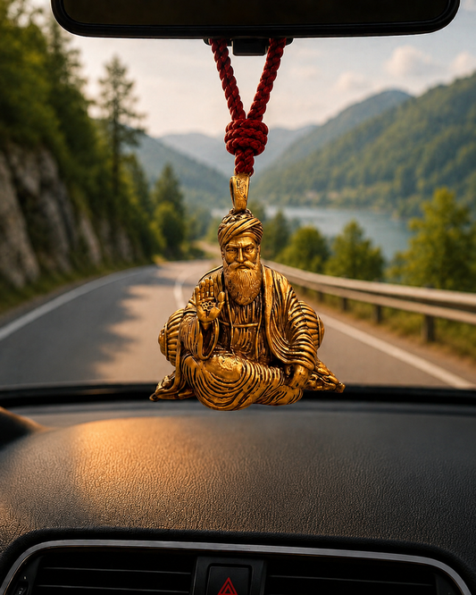 Guru Nanak Dev Ji Car Hanging Pendant/ Idol