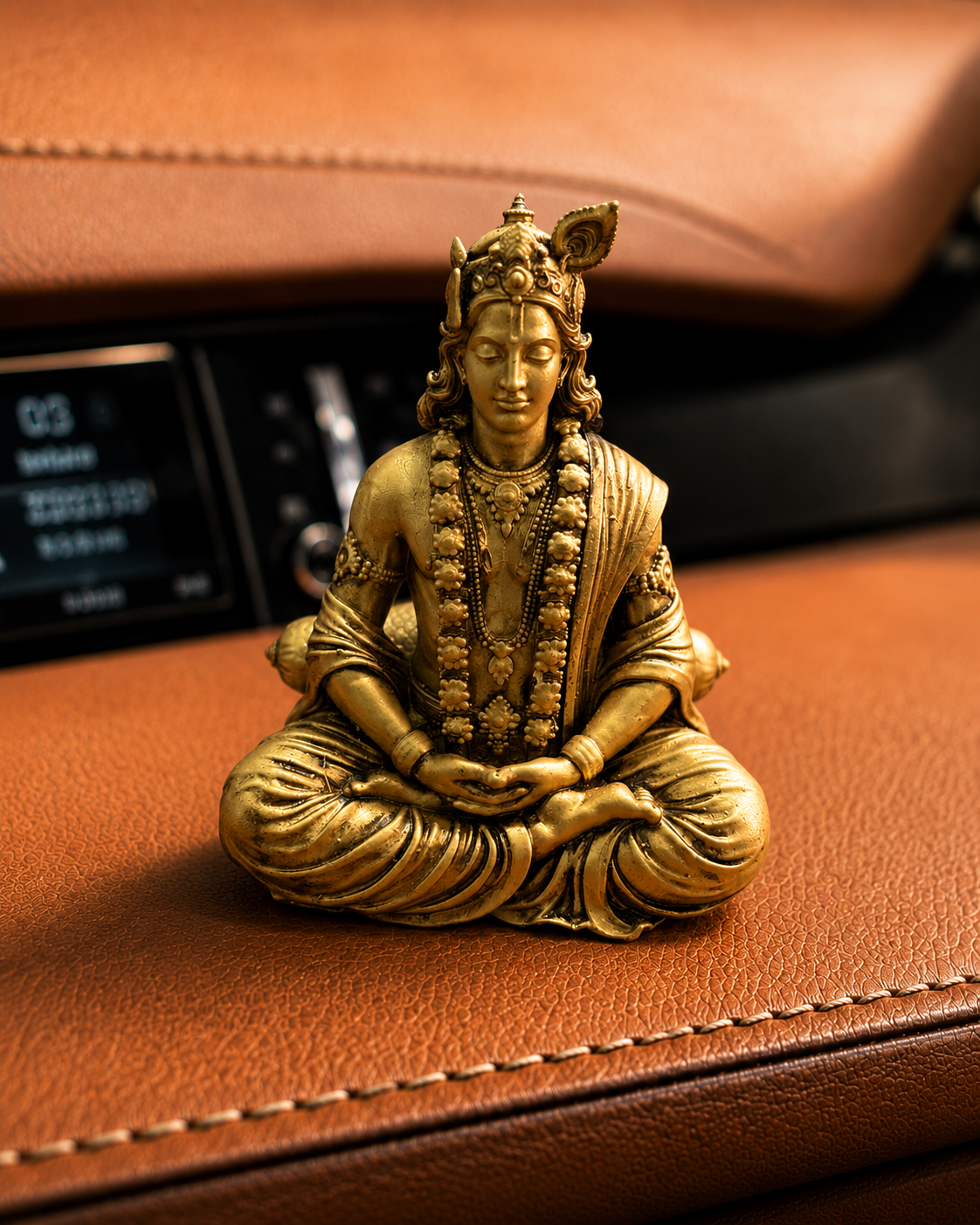 Meditating Krishna