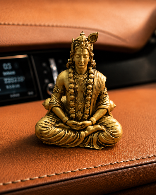 Meditating Krishna