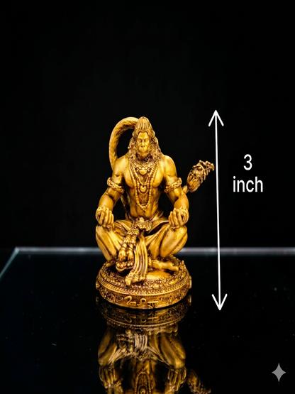 Meditative Hanuman Idol