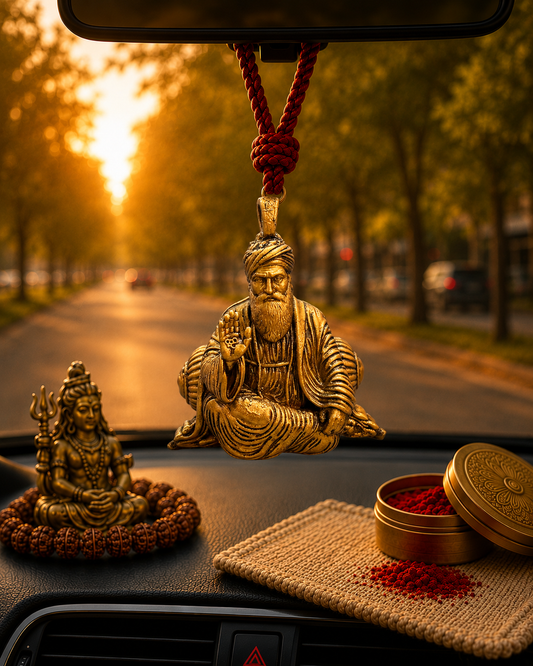 Guru Nanak Dev Ji Car Hanging Pendant/ Idol