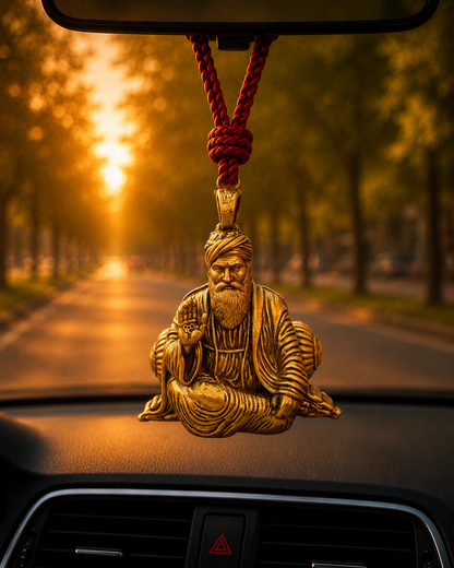 Guru Nanak Dev Ji Car Hanging Pendant/ Idol