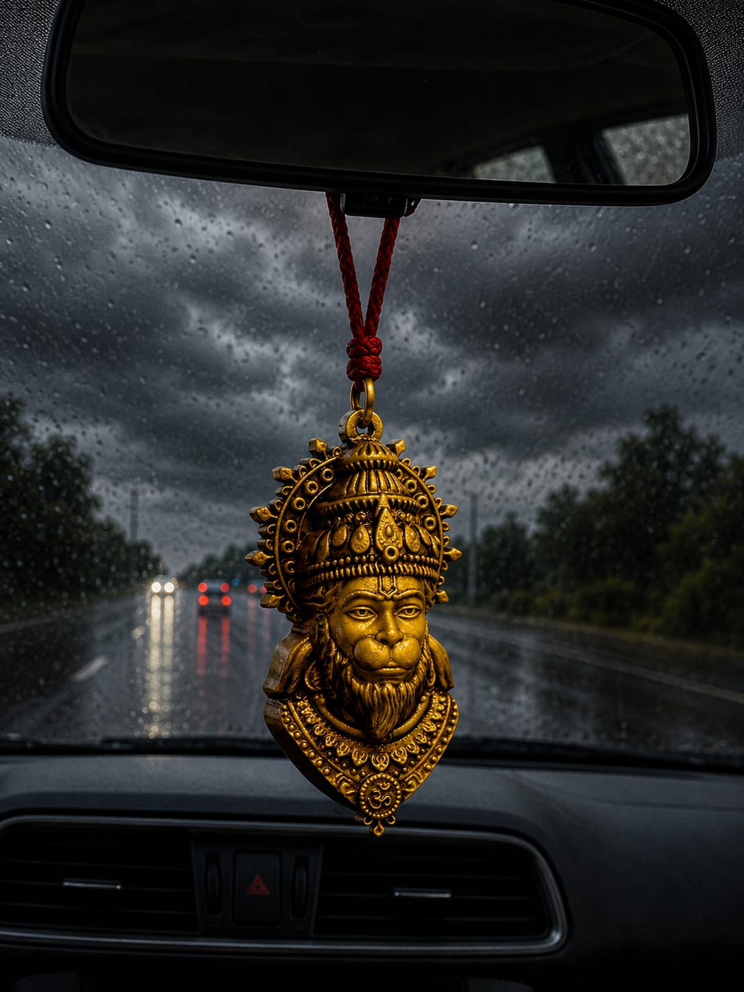 Hanuman Ji Antique Hanging Charm
