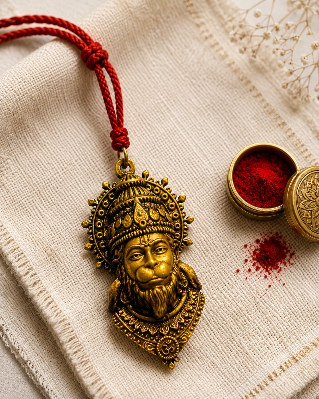 Hanuman Ji Antique Hanging Charm