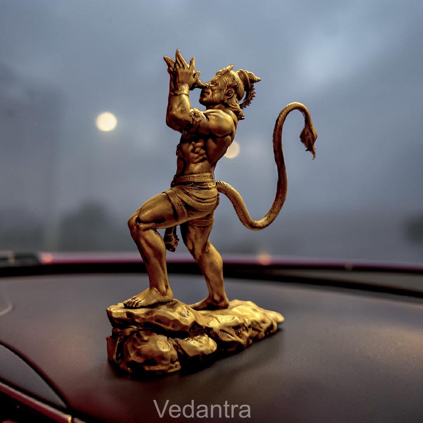 Divine Hanuman Ji Idol with Shankh – Symbol of Strength & Protection