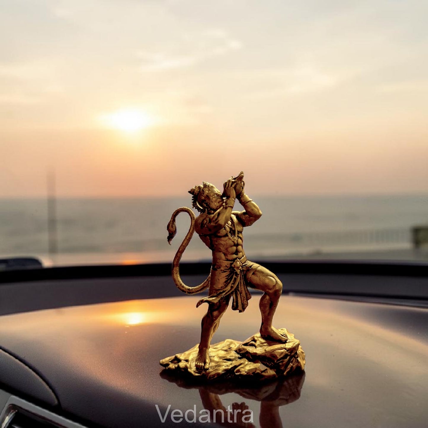 Divine Hanuman Ji Idol with Shankh – Symbol of Strength & Protection