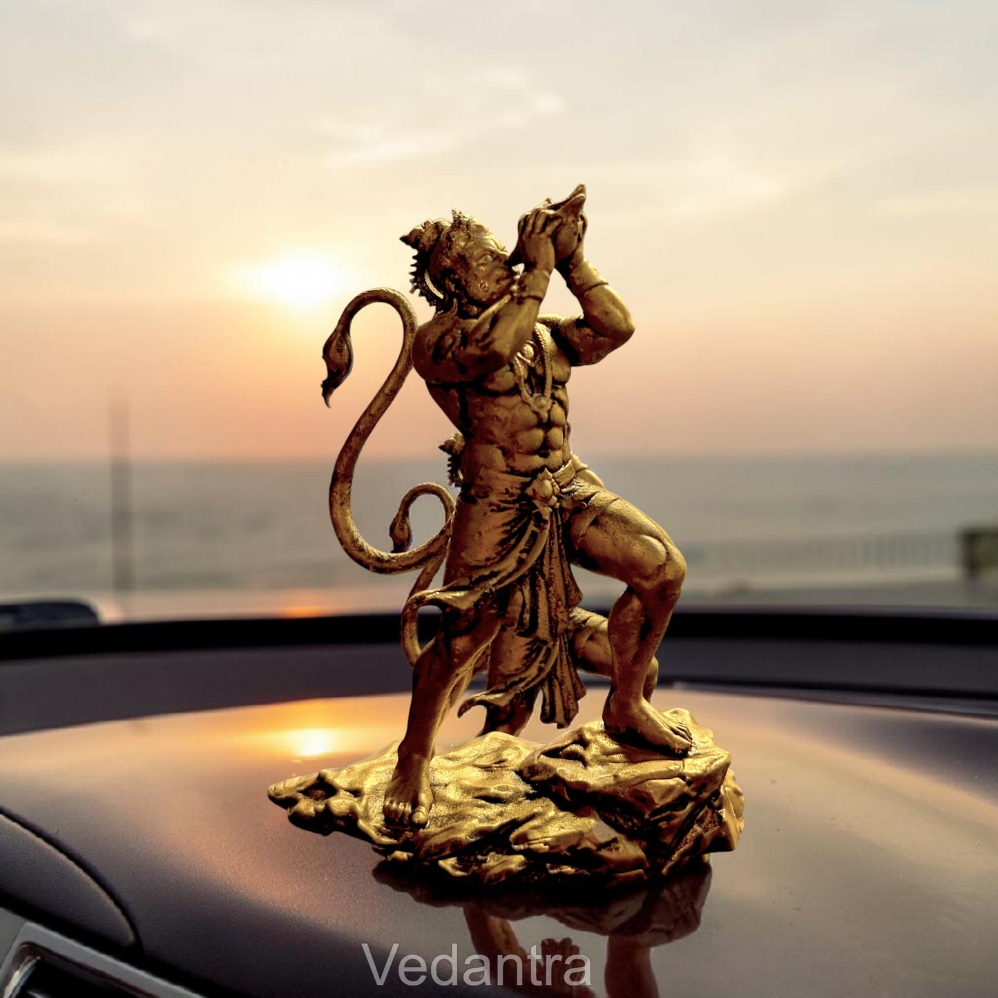 Divine Hanuman Ji Idol with Shankh – Symbol of Strength & Protection