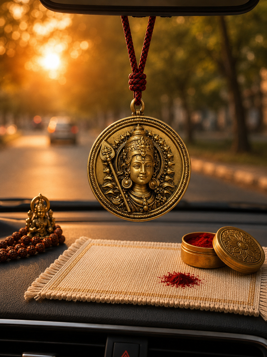 Kartikeya Car Hanging Pendant