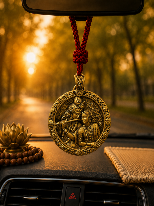 Krishna-Radha pendant