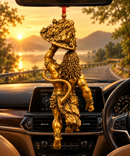 Divine Hanuman Ji Sanjeevani Car Hanging