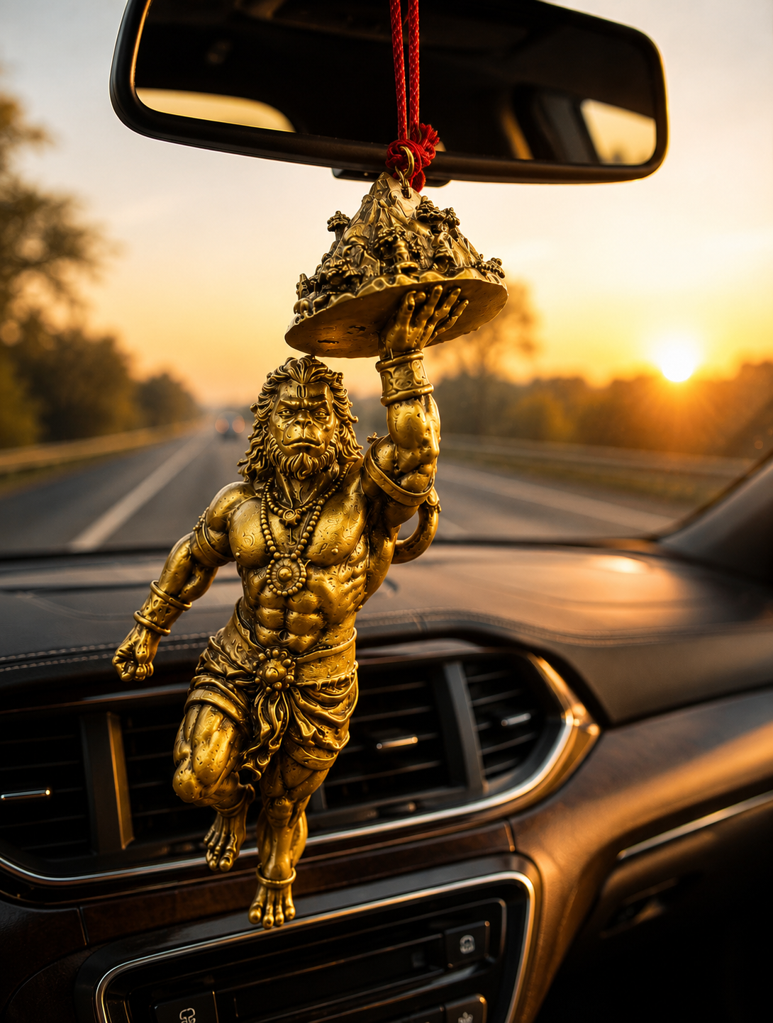Divine Hanuman Ji Sanjeevani Car Hanging