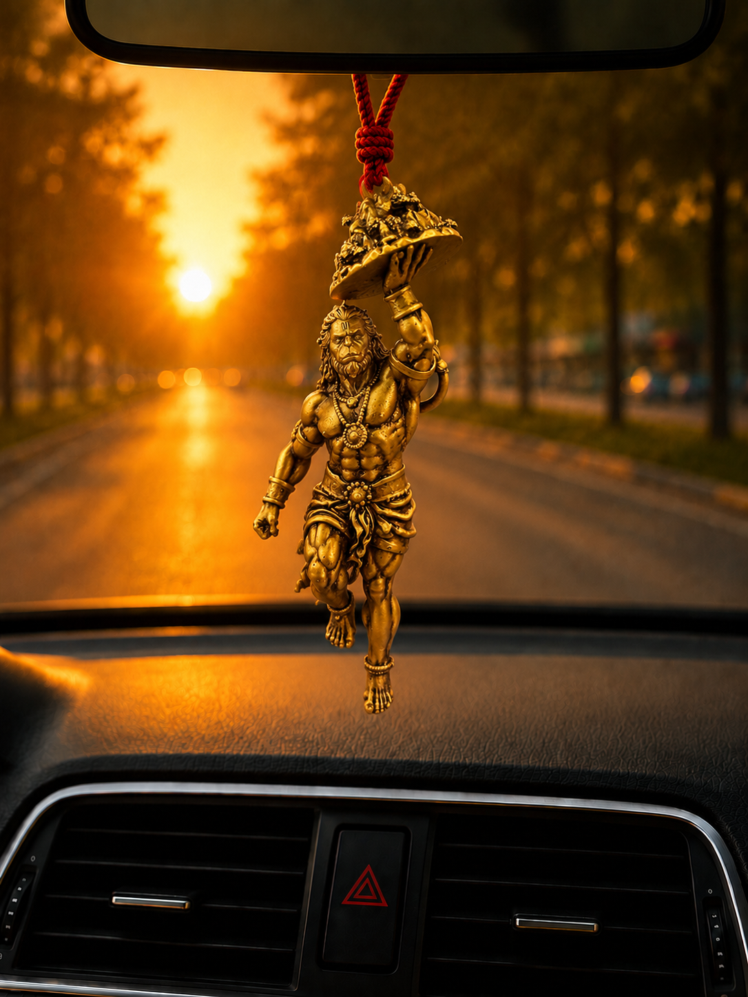 Divine Hanuman Ji Sanjeevani Car Hanging