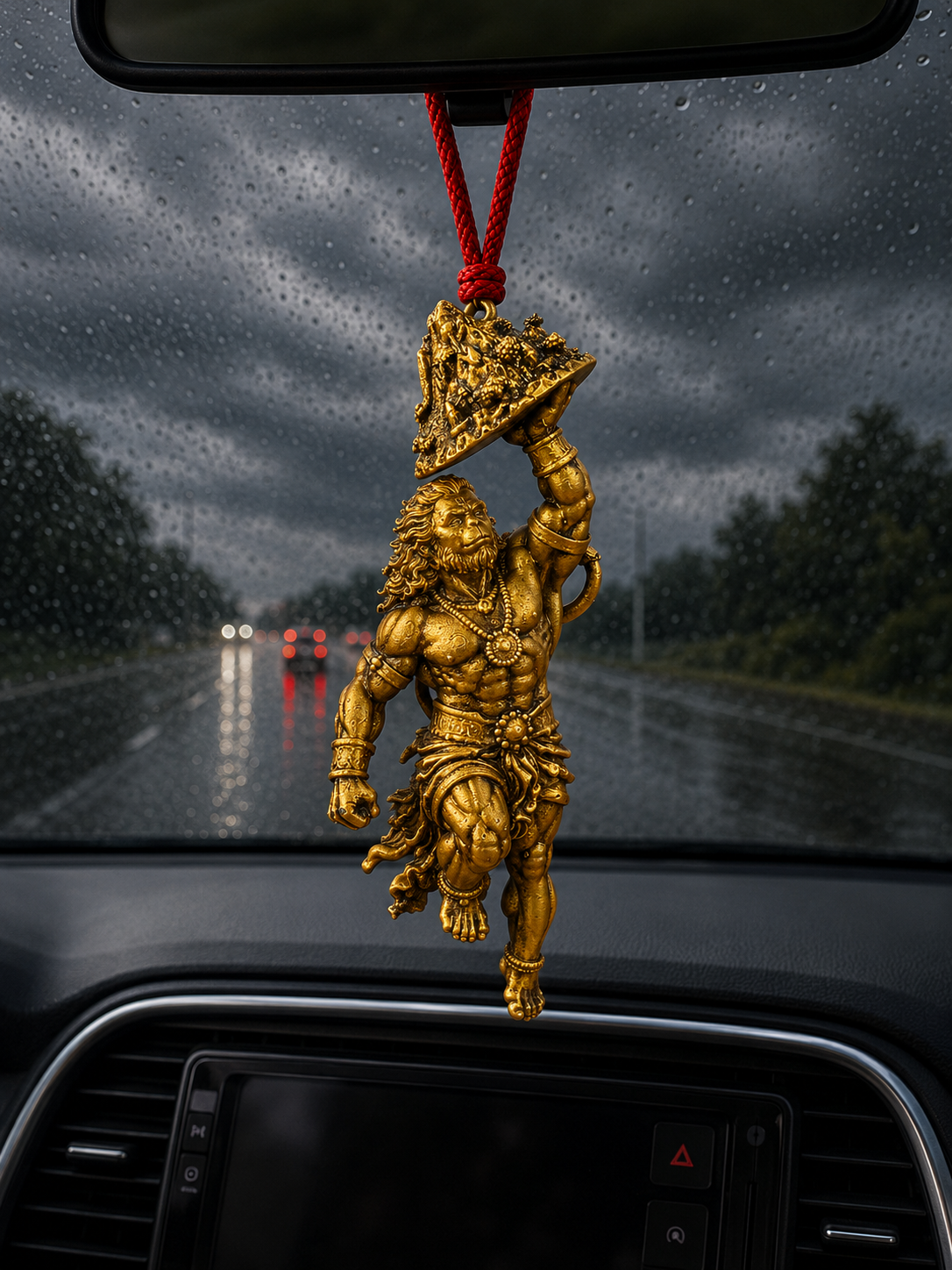 Divine Hanuman Ji Sanjeevani Car Hanging