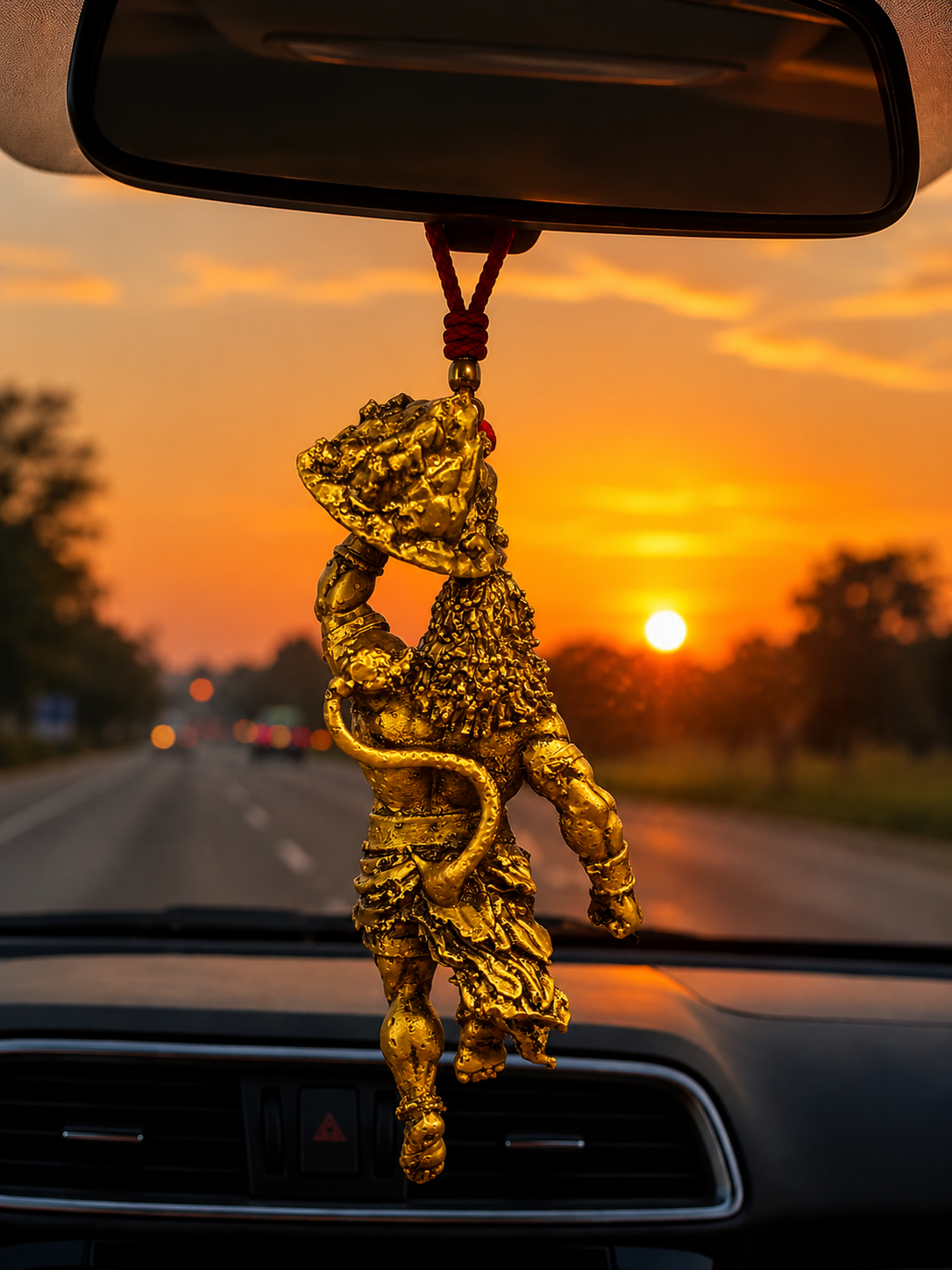 Divine Hanuman Ji Sanjeevani Car Hanging