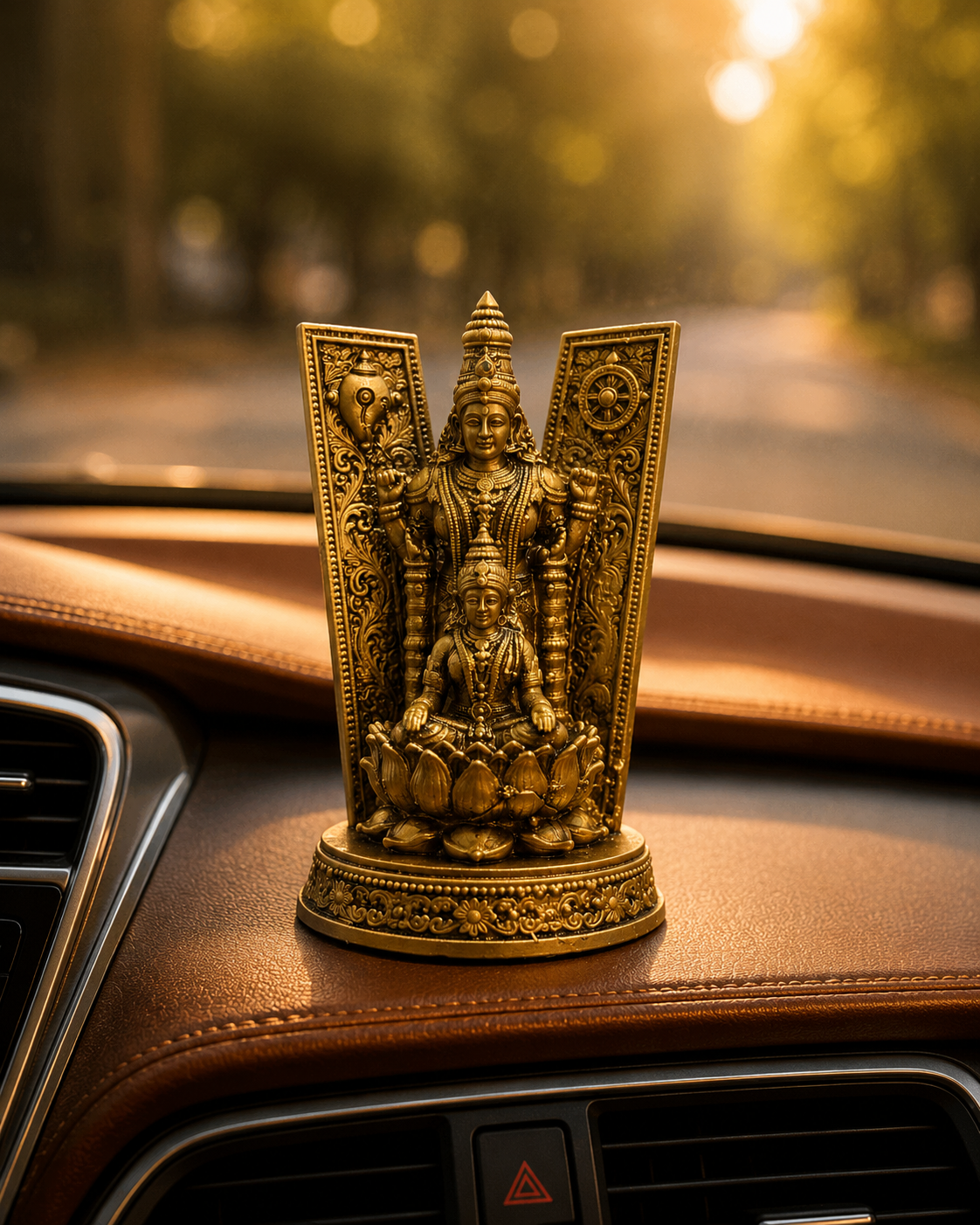 Tirupati Balaji Venkateshvara with Goddess Lakshmi Idol