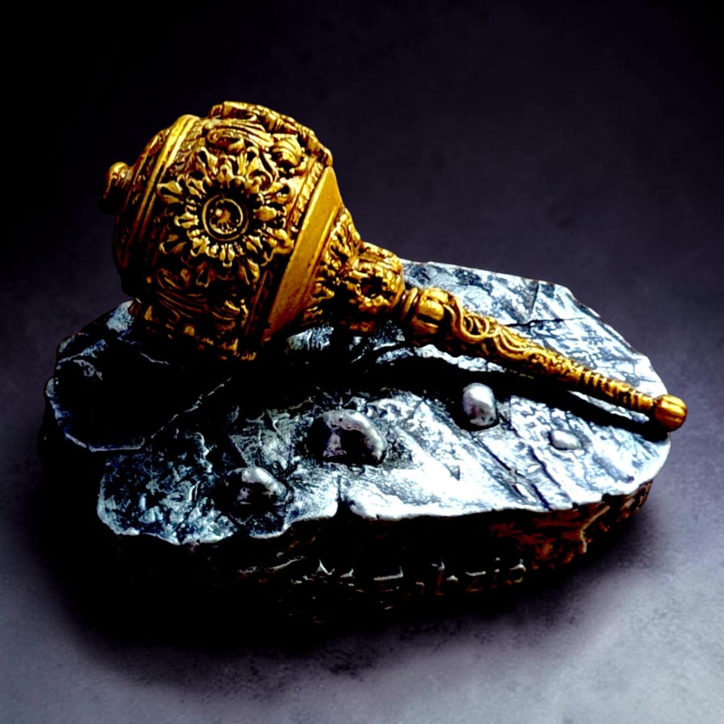 Hanuman Gada Idol for Home & Car Dashboard – Strength, Devotion & Vastu Energy