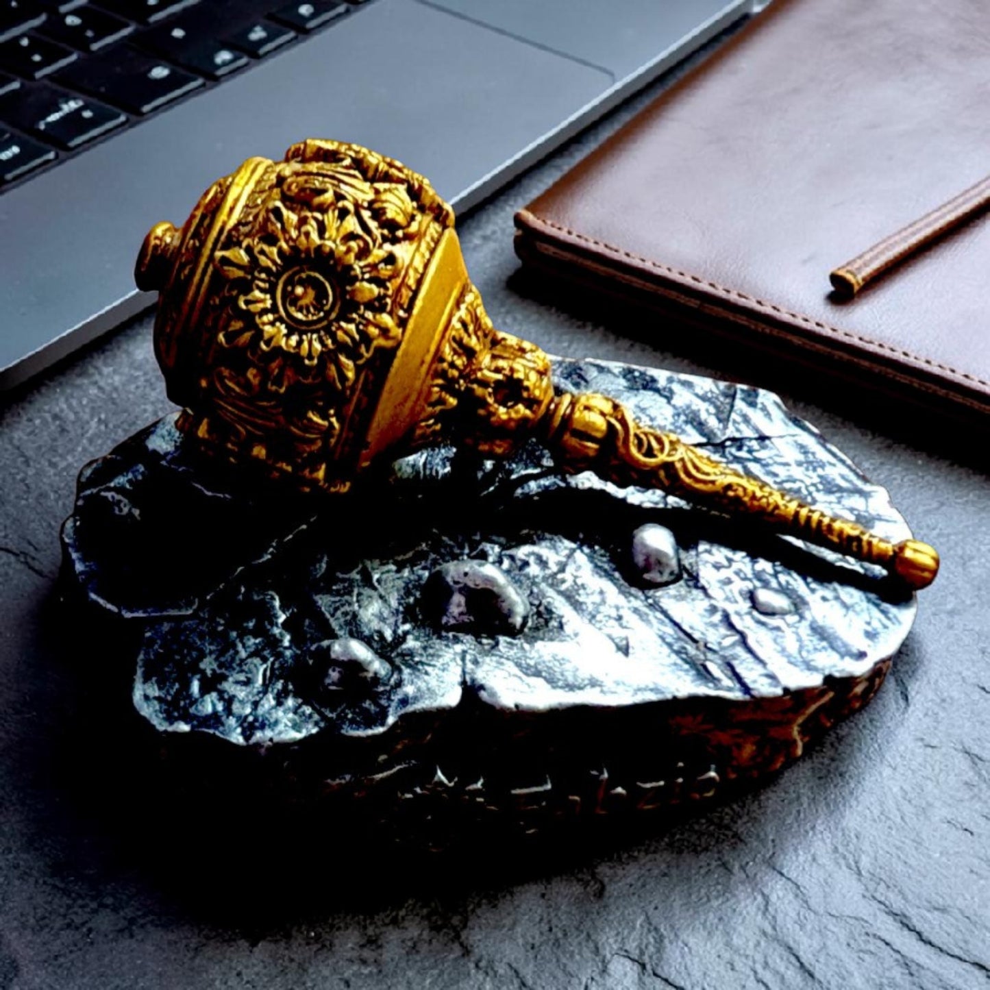 Hanuman Gada Idol for Home & Car Dashboard – Strength, Devotion & Vastu Energy