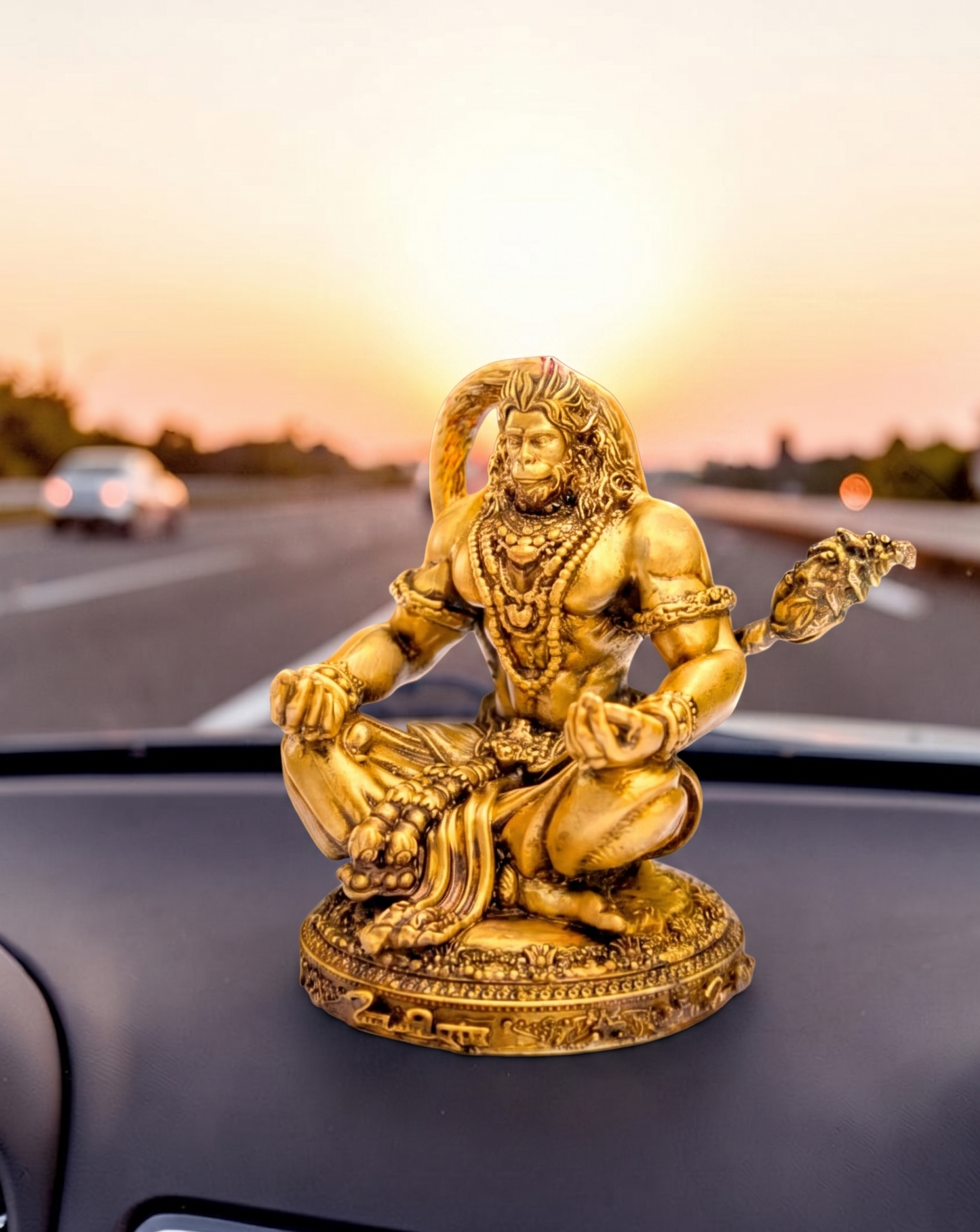 Meditative Hanuman Idol