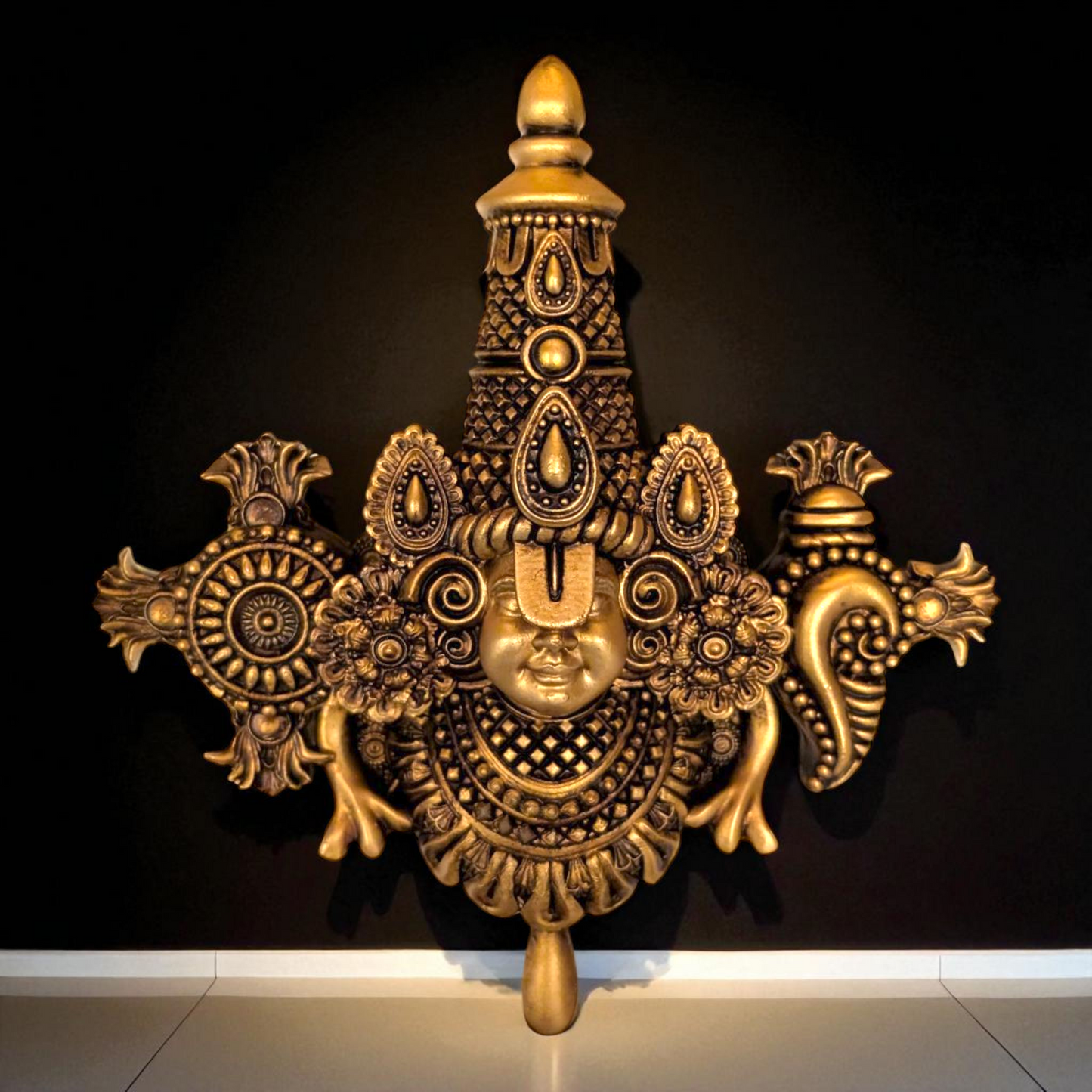 Divine Presence of Tirupati Balaji – Hanging Blessings of Abundance